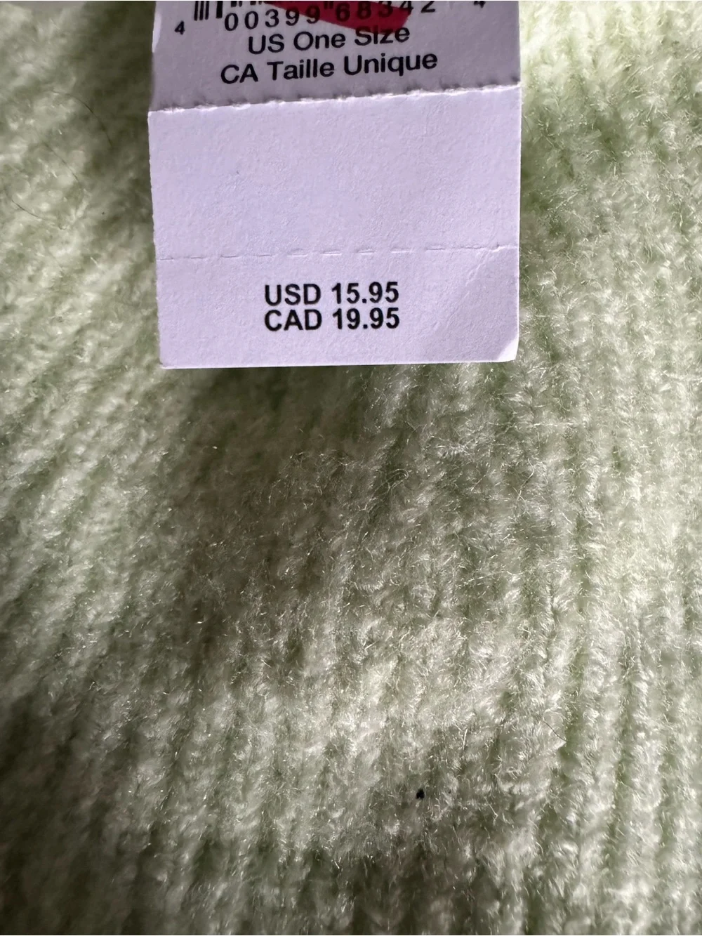 American Eagle Outfitters Soft Knit Beanie in Light Green